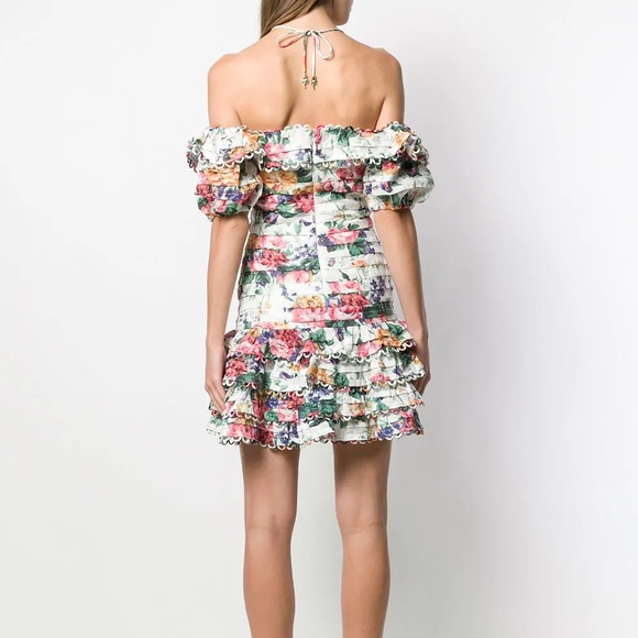 ZIMMERMANN 
Allia floral print mini dress - Picture 4 of 8